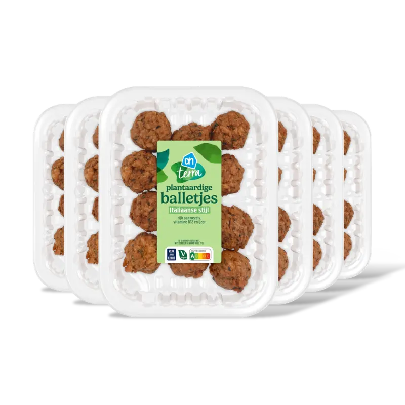 AH Terra Plantaardige balletjes Italiaanse 6-pack