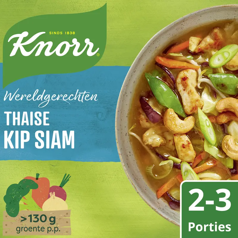 Knorr Wereldgerechten Thaise kip siam