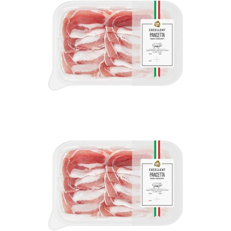 Een afbeelding van AH Excellent Pancetta 2-pack
