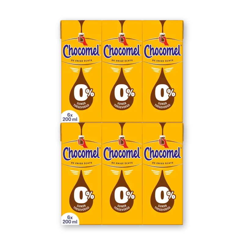 0% suiker toegevoegd 6-pack 2-pack