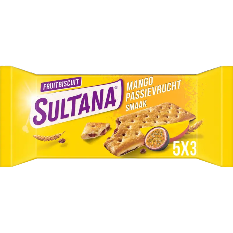 FruitBiscuits Mango/Passievrucht