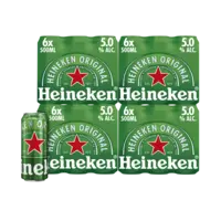 Heineken Premium pilsener 4x 6-pack
