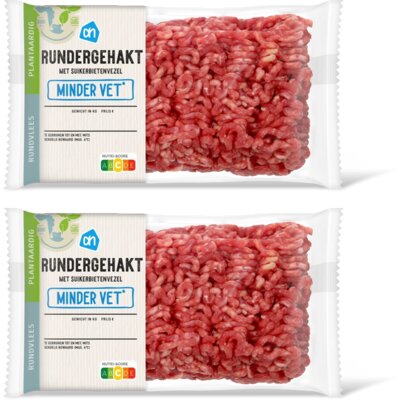 pdp-image-AH Rundergehakt minder vet 2-pack