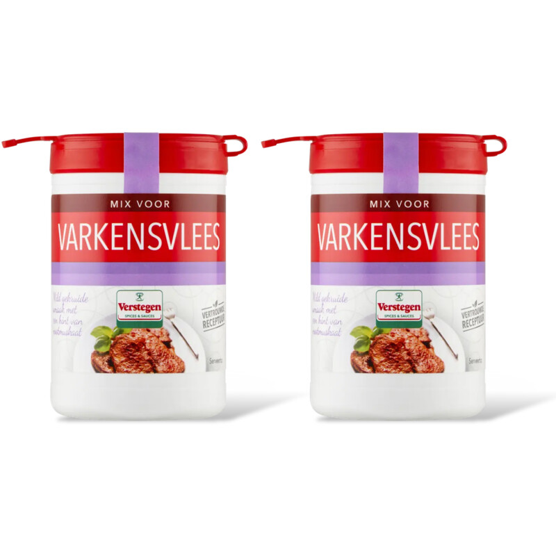 Verstegen Kruidenmix varkensvlees 2-pack