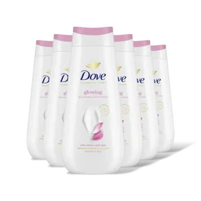 pdp-image-Dove Glowing douchegel 6-pack