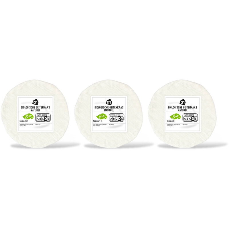 AH Biologisch Geitenkaas naturel 48+ 3-pack