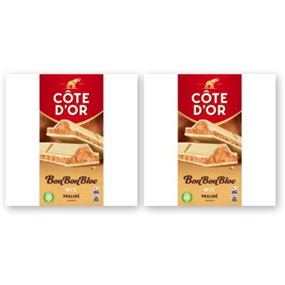 pdp-image-Côte d'Or BonBonBloc praliné wit 2-pack