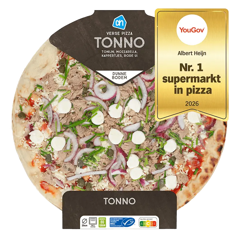 AH Verse pizza tonno