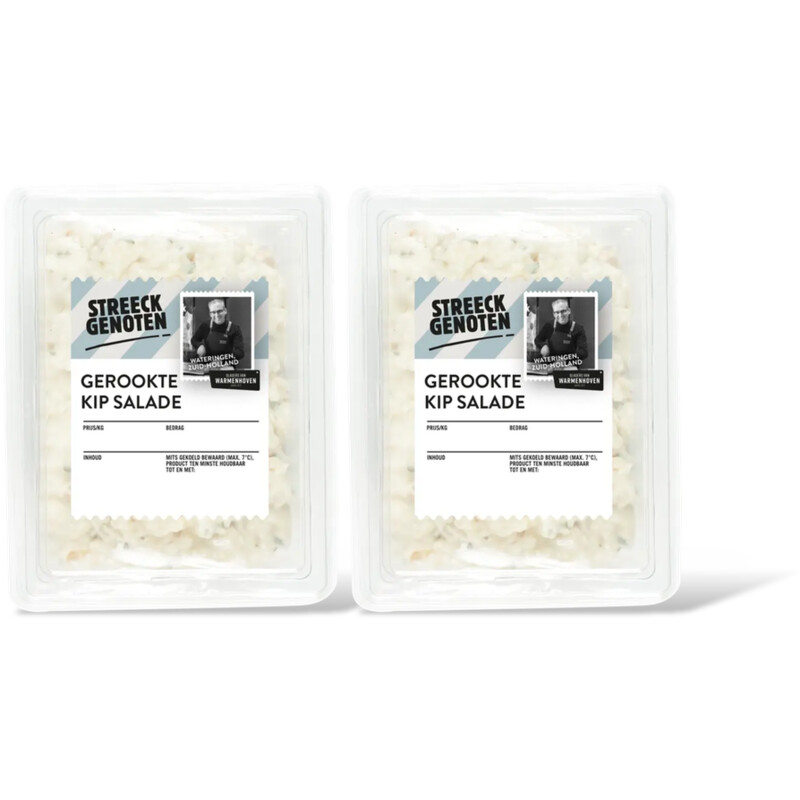 Streeckgenoten Gerookte kipsalade 2-pack