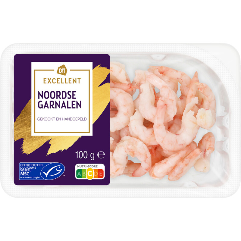 Een afbeelding van AH Excellent Noordse garnalen