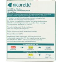 Een afbeelding van Nicorette Invisi 25mg pleister