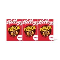 Kellogg's Tresor chocolade hazelnotensmaak 3-pack