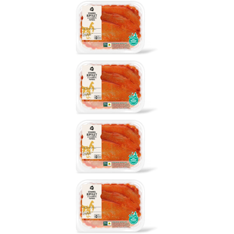 AH Scharrelkipfilet Ã  la minut paprika 4pk