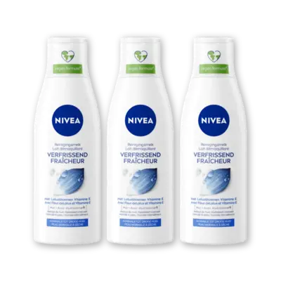 pdp-image-NIVEA Verfrissende reinigingsmelk vit E 3-pack