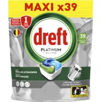 Dreft Platinum vaatwascapsules regular | 39 stuks