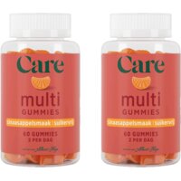 Een afbeelding van Care Multi gummies sinaasappelsmaak 2-pack