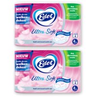 Edet Ultra soft 4-laags toiletpapier 2-pack