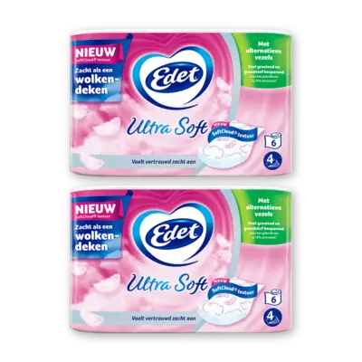 pdp-image-Edet Ultra soft 4-laags toiletpapier 2-pack