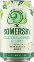 Somersby Elderflower & lime