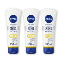 NIVEA 3in1 antiage q10 handcreme antirimpl 3pk