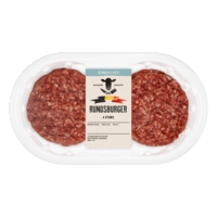 AH Rundshamburger 4 stuks bel