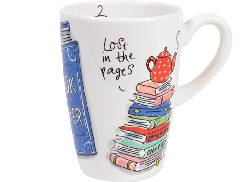 Beker XL book lover cozy days