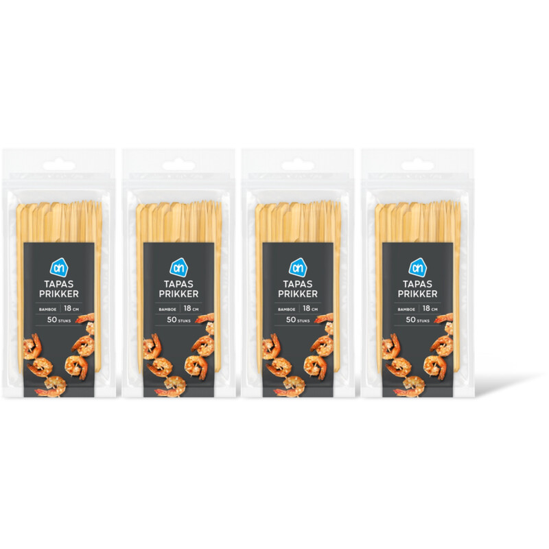 AH Tapasprikkers 18 cm 4-pack