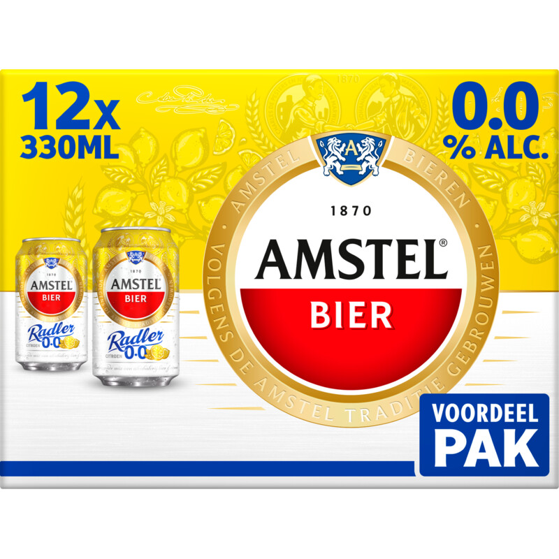 Amstel Radler citroen 0.0 12-pack