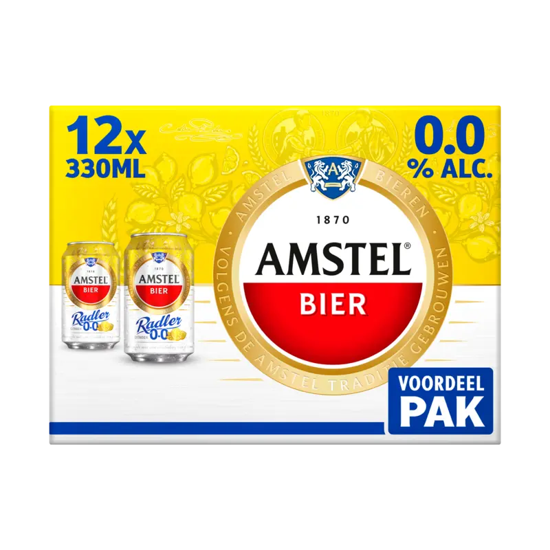 Amstel Radler citroen 0.0 12-pack