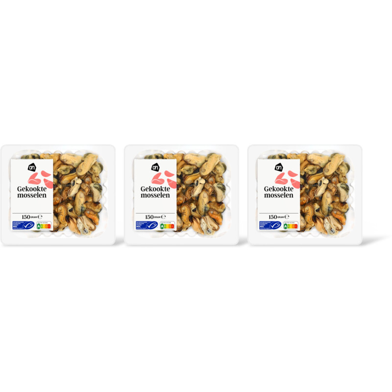 AH Gekookte mosselen 3-pack