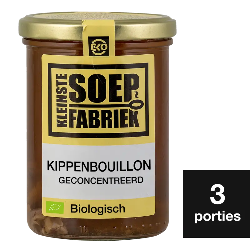 Kleinste Soepfabriek Kippenbouillon biologisch