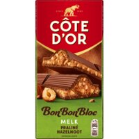 Côte d'Or BonBonBloc chocoladereep hazelnoot