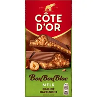 Côte d'Or BonBonBloc chocoladereep hazelnoot