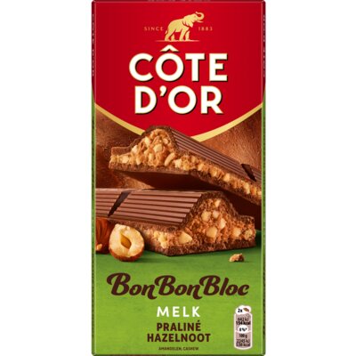 pdp-image-Côte d'Or BonBonBloc chocoladereep hazelnoot