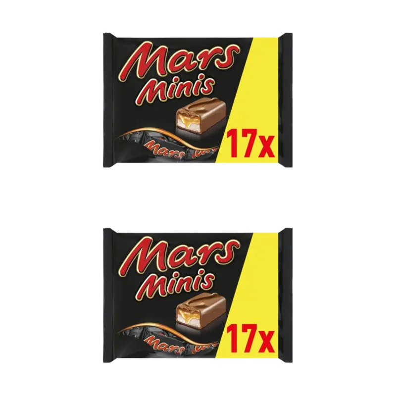 Mars Minis repen uitdeelzak 2-pack