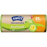 Swirl Vuilniszakken met actifresh 35 liter