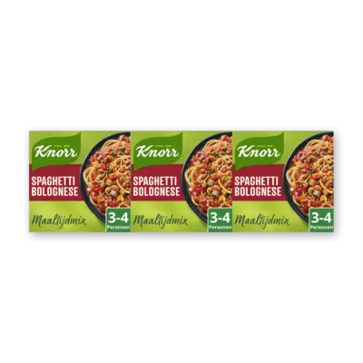 pdp-image-Knorr Maaltijdmix spaghetti bolognese 3-pack