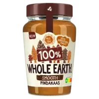 Whole earth Smooth 100% pindakaas