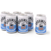 Een afbeelding van Brouwers Alcoholvrij bier 0.0% 6-pack