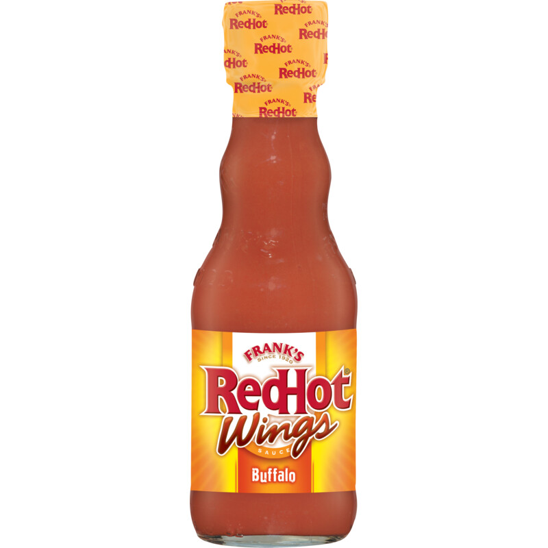 Een afbeelding van Frank's Redhot wings sauce buffalo