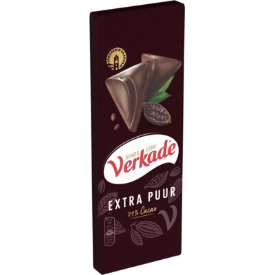 pdp-image-Verkade Extra puur chocoladereep