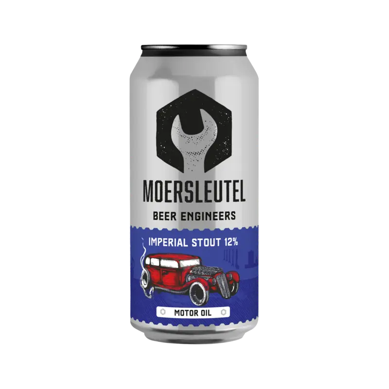 Motor Oil Imperial Stout - Blik - 440ML