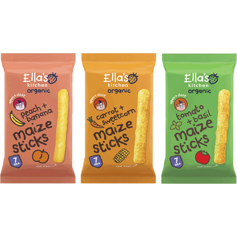 Een afbeelding van Ella's kitchen babysnack 7+ pakket
