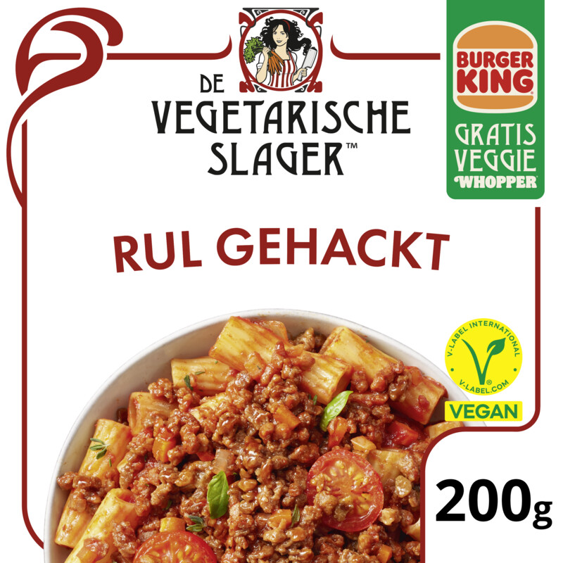 Een afbeelding van Vegetarische Slager Vegan rul gehackt
