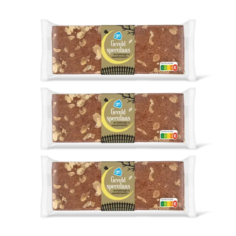 AH Gevuld speculaas 3-pack