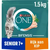 Purina ONE Senior 7+ rijk aan kip