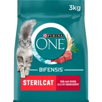 Purina ONE Sterilcat rijk aan rund