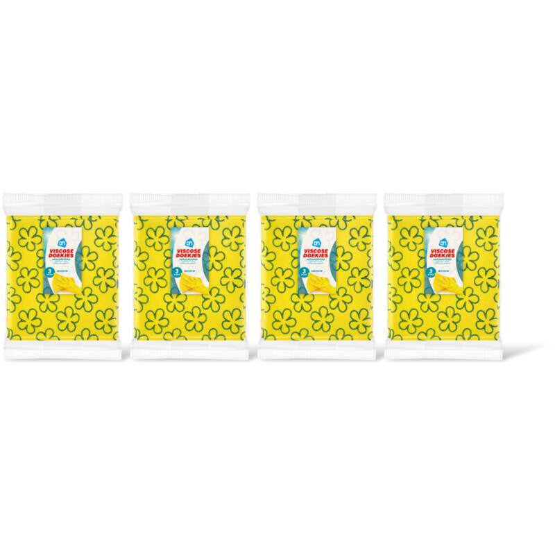 AH Viscosedoekjes 4-pack