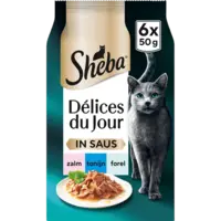 Sheba Délices in saus tonijn & kabeljauw
