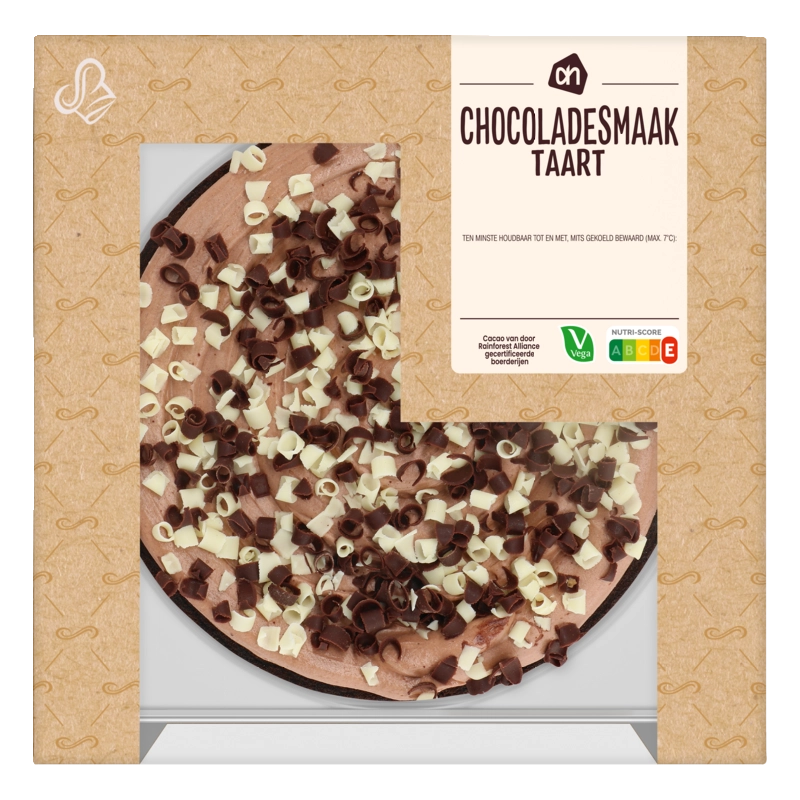 AH Dubbel chocolade taart